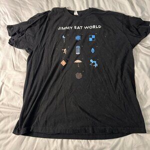 Jimmy Eat World 2023 tour t-shirt - size XXL